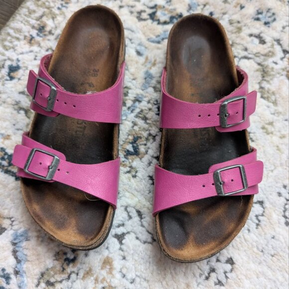 Birkenstock Sydney Birko-Flo Slide Sandal Women`s Size 38 US 7 - Picture 13 of 15